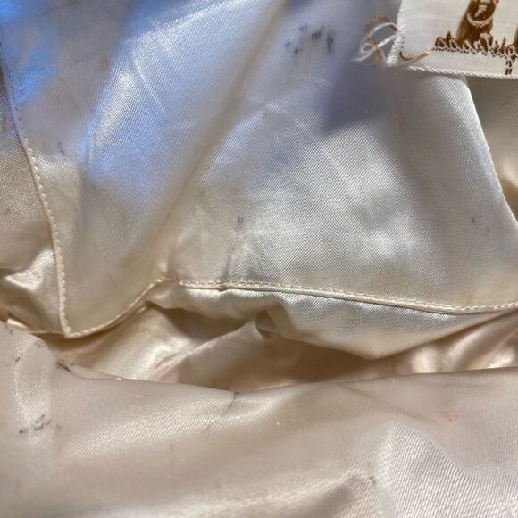 Gorgeous vntg Emson Marca white beaded cocktail - Picture 11 of 12